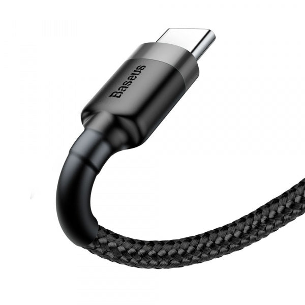 Baseus USB-A to USB-C Cable Cafule, 18W, 2A, 3m, Grey CATKLF-UG1