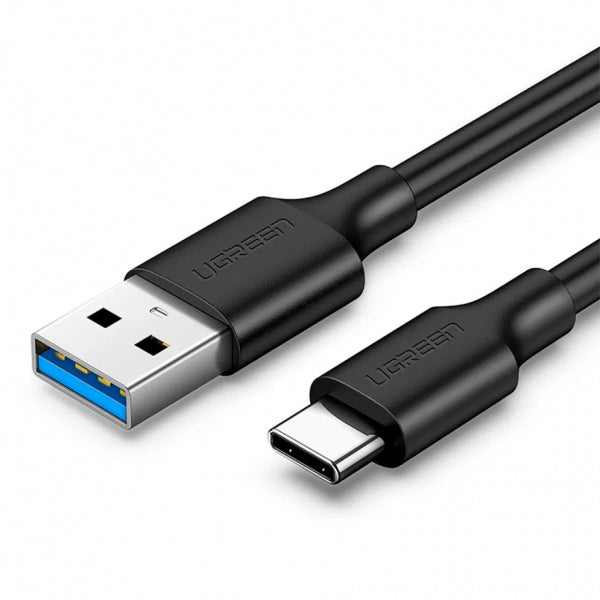 Ugreen USB-A to USB-C Cable US184, 18W, 3A, 1.5m, Black