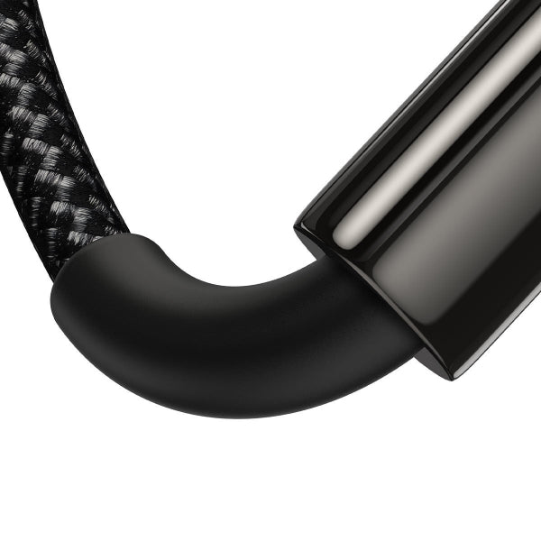 Baseus USB-A to USB-C Cable Tungsten Gold, 100W, 5A, 2m, Black CAWJ000101