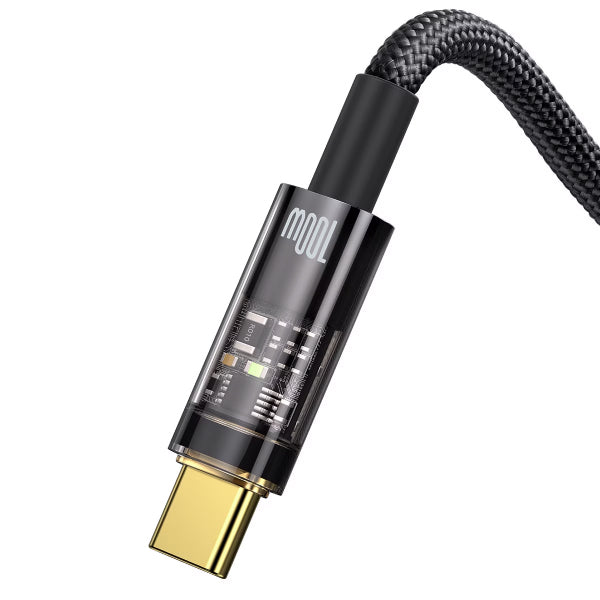 Baseus USB-A to USB-C Cable Explorer, 100W, 5A, 2m, Black CATS000301