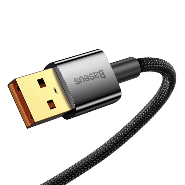 Baseus USB-A to USB-C Cable Explorer, 100W, 5A, 2m, Black CATS000301