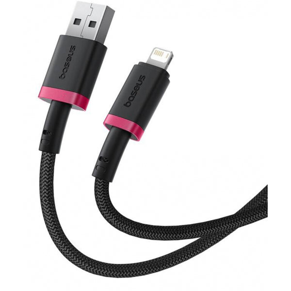 Baseus USB-A to Lightning Cable Dura Series, 18W, 2.4A, 2m, Red P10377801U01-03