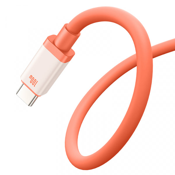 Baseus USB-A to USB-C Cable Zero Degree Series, 100W, 6A, 2m, Red