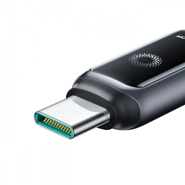Joyroom USB-C to USB-C Cable S-A55 StarFlight Display, 100W, 5A, 1.2m, Black