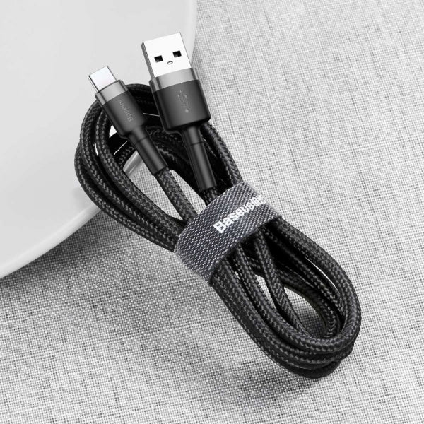 Baseus USB-A to USB-C Cable Cafule, 18W, 2A, 3m, Grey CATKLF-UG1