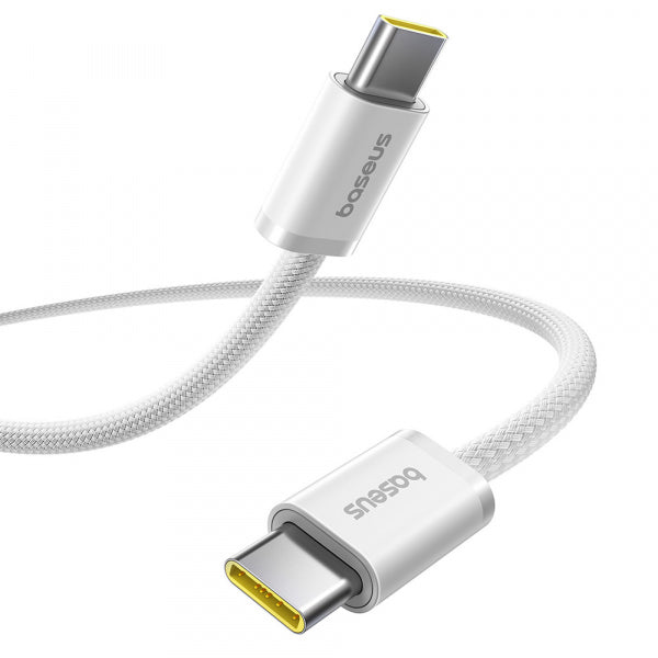 Baseus USB-C to USB-C Cable Dynamic 4 Series, 100W, 5A, 2m, White P10381400211-01