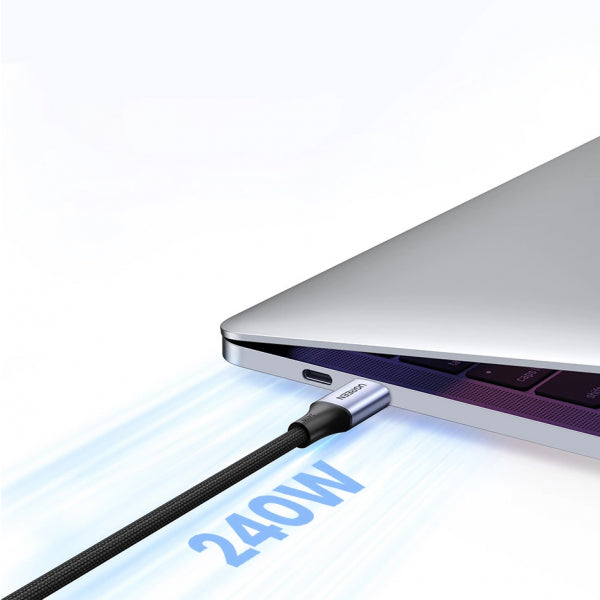 Ugreen USB-C to USB-C Cable US535, 240W, 2m, Grey