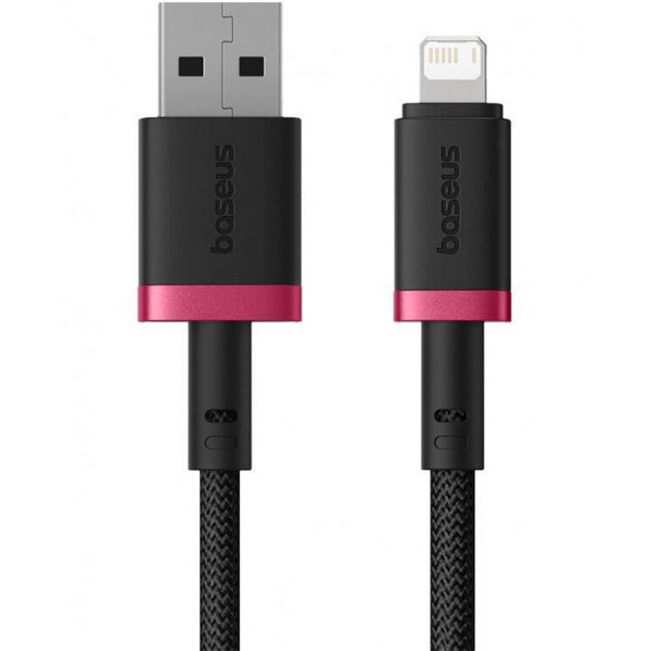 Baseus USB-A to Lightning Cable Dura Series, 18W, 2.4A, 2m, Red P10377801U01-03