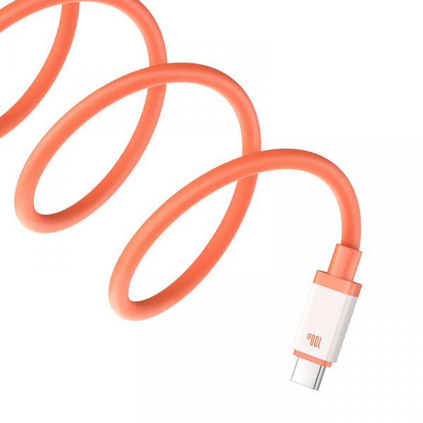 Baseus USB-A to USB-C Cable Zero Degree Series, 100W, 6A, 2m, Red
