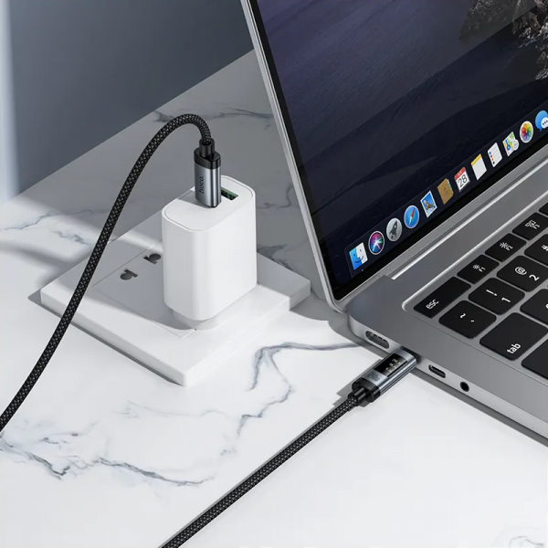 Hoco USB-C to USB-C Cable Display U148, 240W, 1.2m, Black