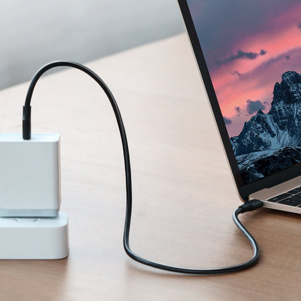 Ugreen USB-C to USB-C Cable US286, 60W, 3A, 2m, Black