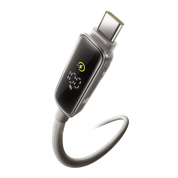 Baseus USB-C to USB-C Cable Vipow Display, 100W, 5A, 1m, Grey P10381802851-00