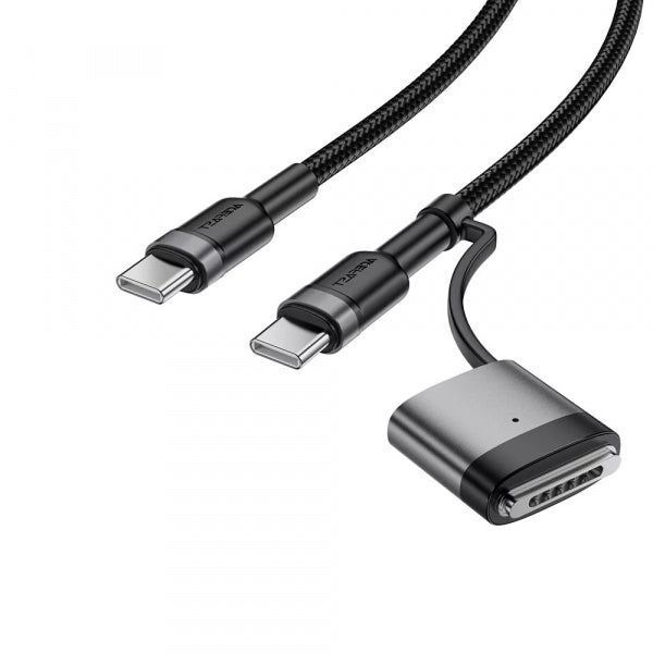 Acefast Charging Cable USB-C - USB-C / MagSafe 3, 240W, 1.2m, Black