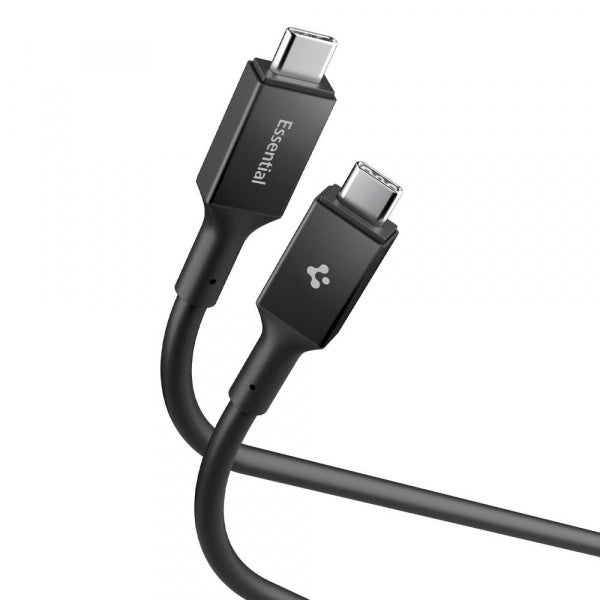 Spigen USB-C to USB-C Cable EB24015CC, 240W, 1.5m, Black ACA10423