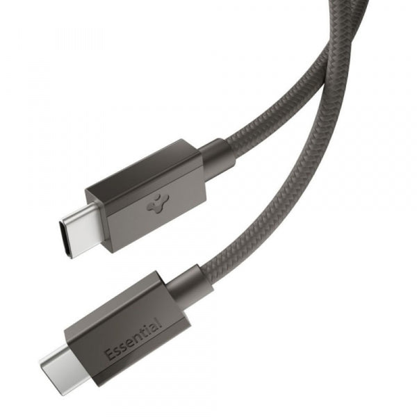 Spigen USB-C to USB-C Cable EB6015CC, 60W, 3A, 1.5m, Grey ACA10418