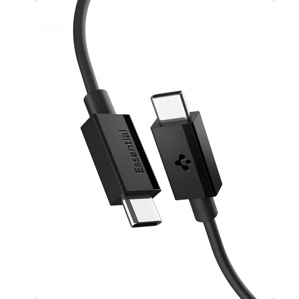Spigen USB-C to USB-C Cable EB6015CC, 60W, 3A, 1.5m, Black ACA10417