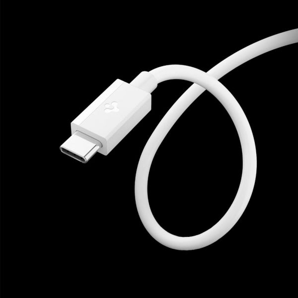 Spigen USB-C to USB-C Cable Essential, 60W, 3A, 1m, White ACA08717
