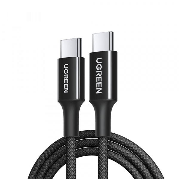 Ugreen USB-C to USB-C Cable L502, 100W, 5A, 1m, Black