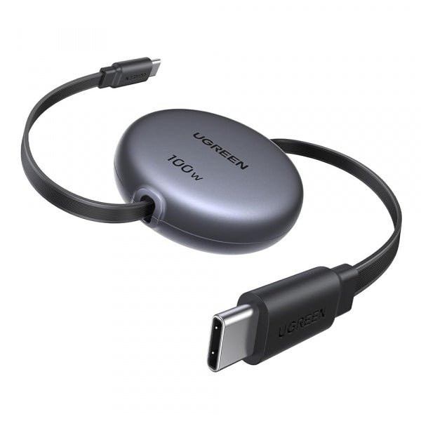 Ugreen USB-C to USB-C Cable L531, 100W, 5A, 1m, Black