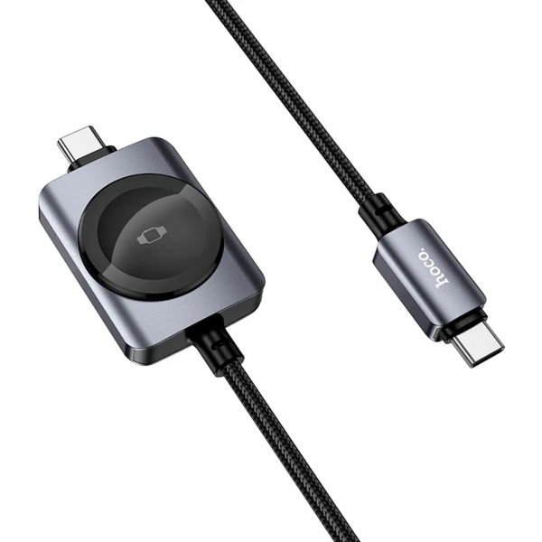 Hoco USB-C to USB-C Charging Cable CW66 2in1, 100W, 5A, 1.2m, Black