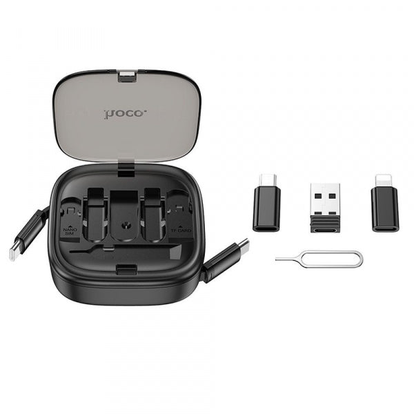 Hoco USB-C to USB-C Cable U140, 60W, 3A, 0.95m, Black
