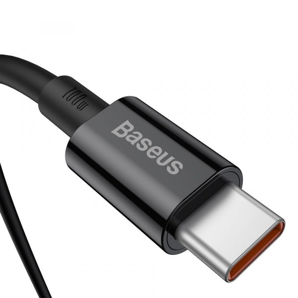 Baseus USB-C to USB-C Cable Superior Series, 100W, 5A, 2m, Black CATYS-C01