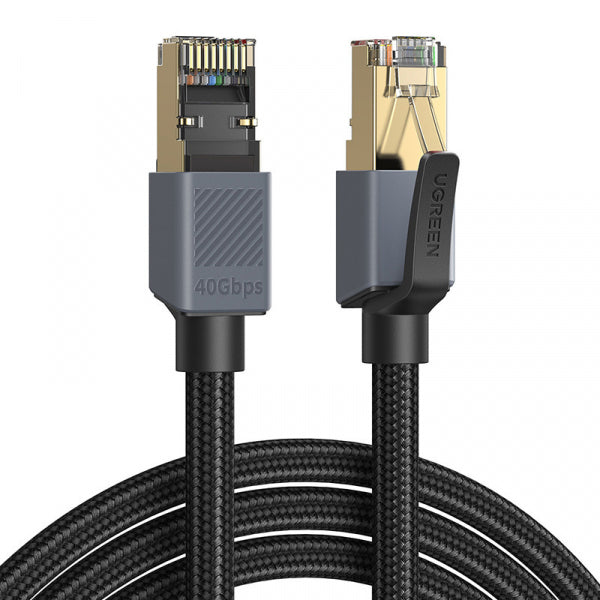 Ugreen Network Cable NW343, UTP, Cat8, 5m, Black