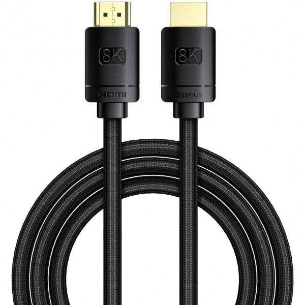 Baseus HDMI Cable High Definition, 8K, 2m, Black CAKGQ-K01