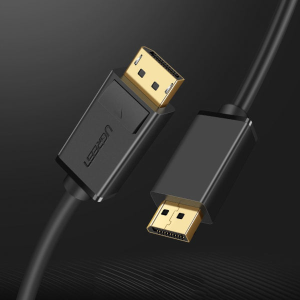 Ugreen DisplayPort Cable DP102, 4K, 1.5m, Black