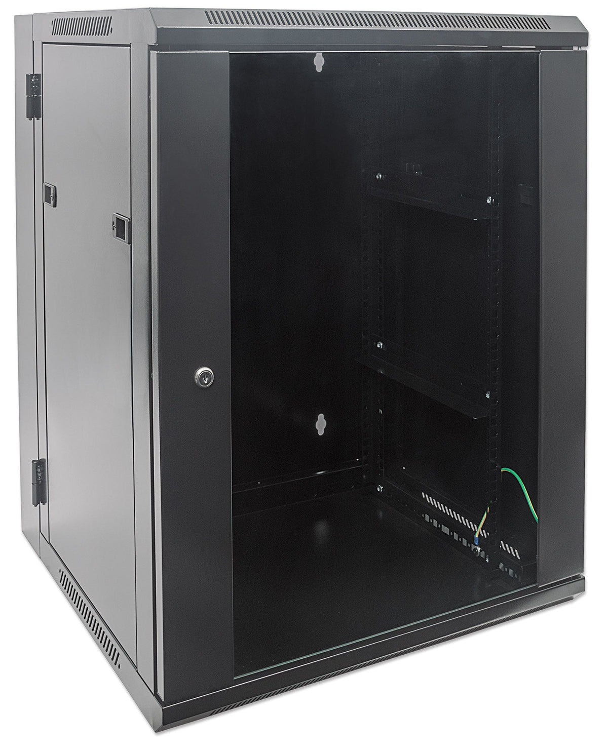 Intellinet 712019 Étagère Rack 15U Murale, Noir