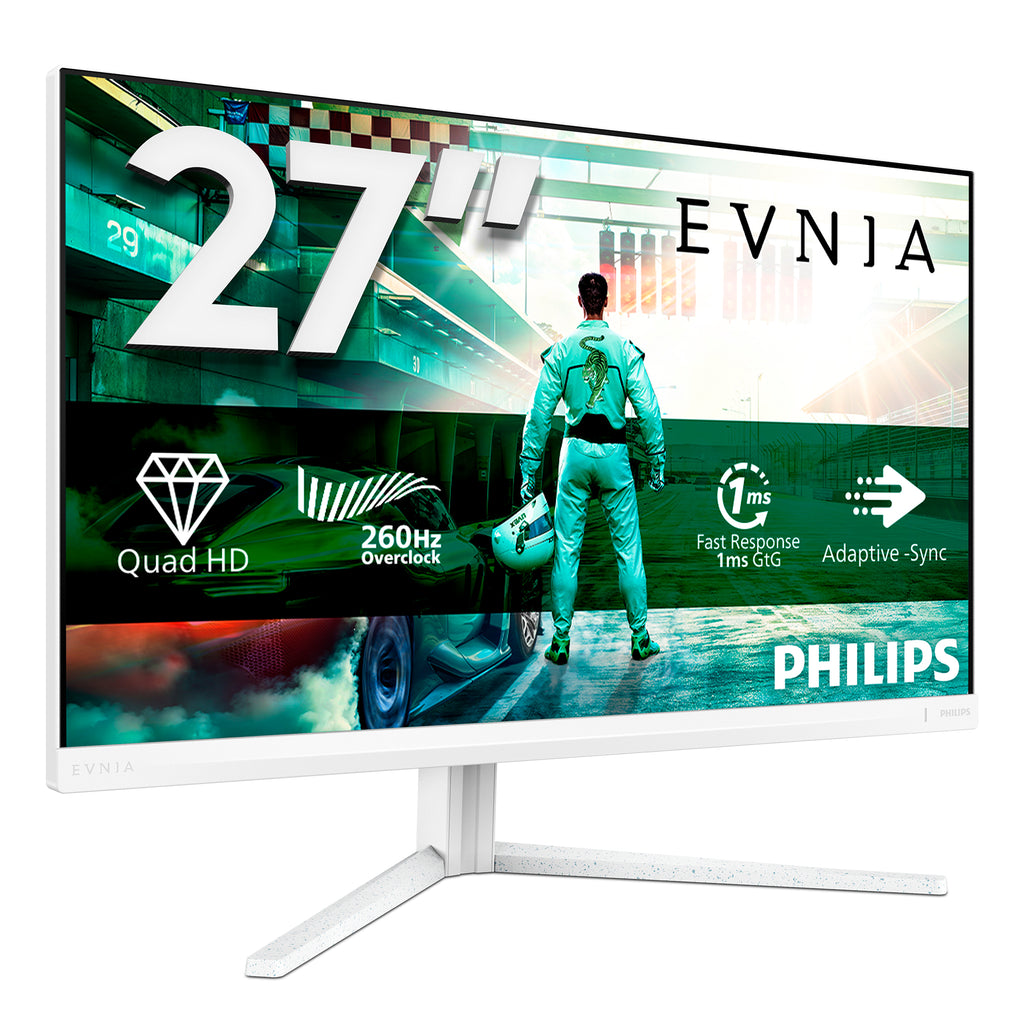 Philips Evnia 27M2N3501PA/00 Écran PC 27" Quad HD 2560 x 1440 LCD Blanc