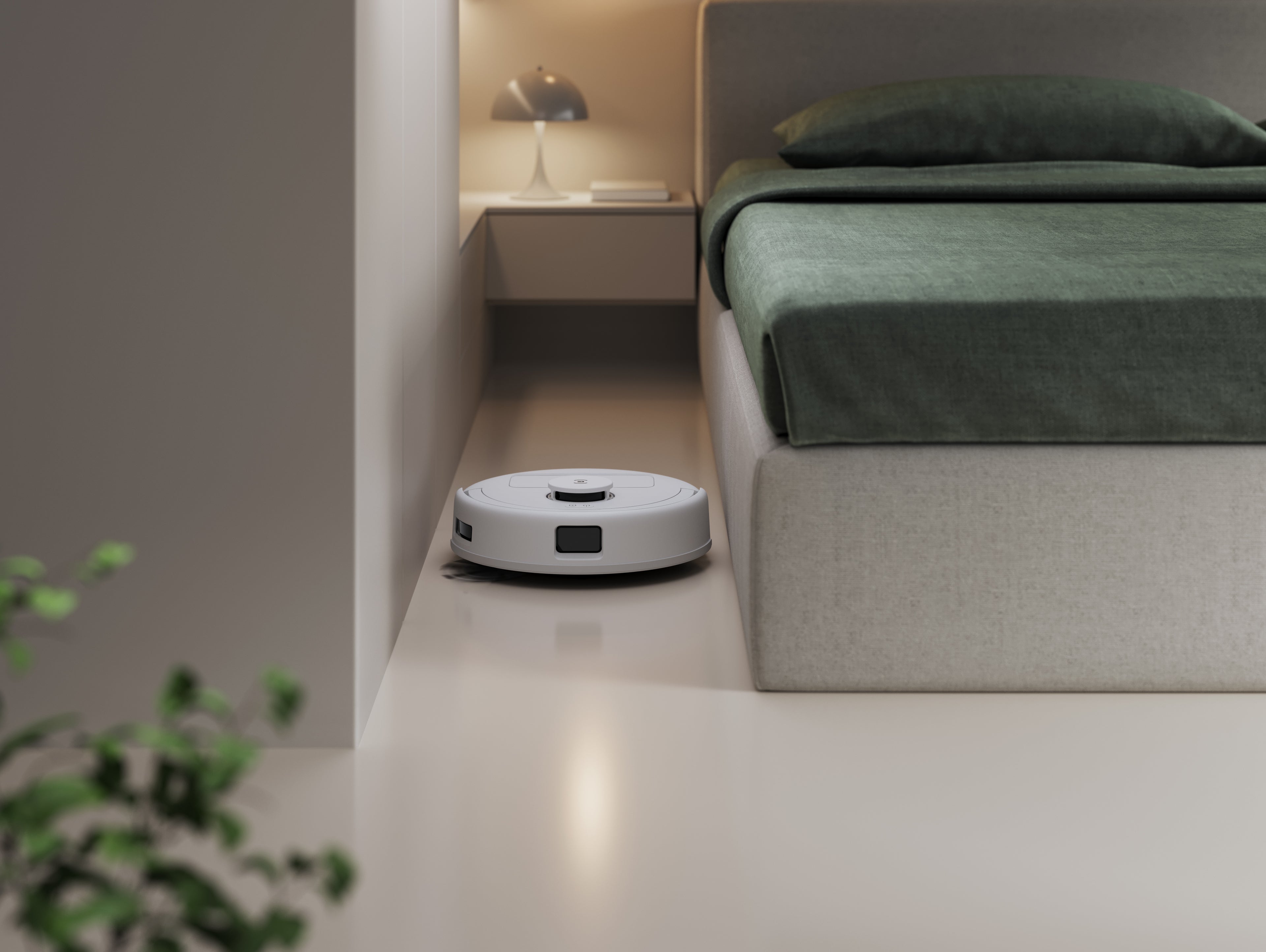 Ecovacs Deebot MINI Blue Bleu, Blanc