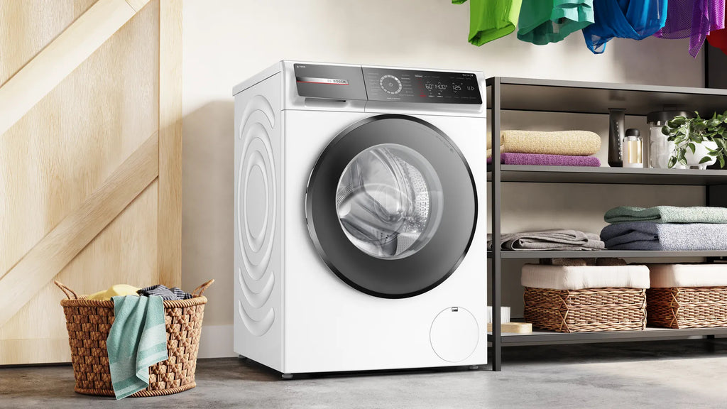 Bosch Bosch Serie 8 WGB244A40 washing machine machine à laver Charge avant 9 kg 1257 tr/min Blanc