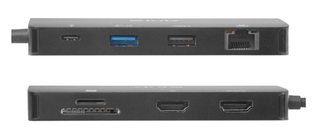 CLUB3D CSV-2552 Hub et Concentrateur USB Type-C 5000 Mbit/s, Noir
