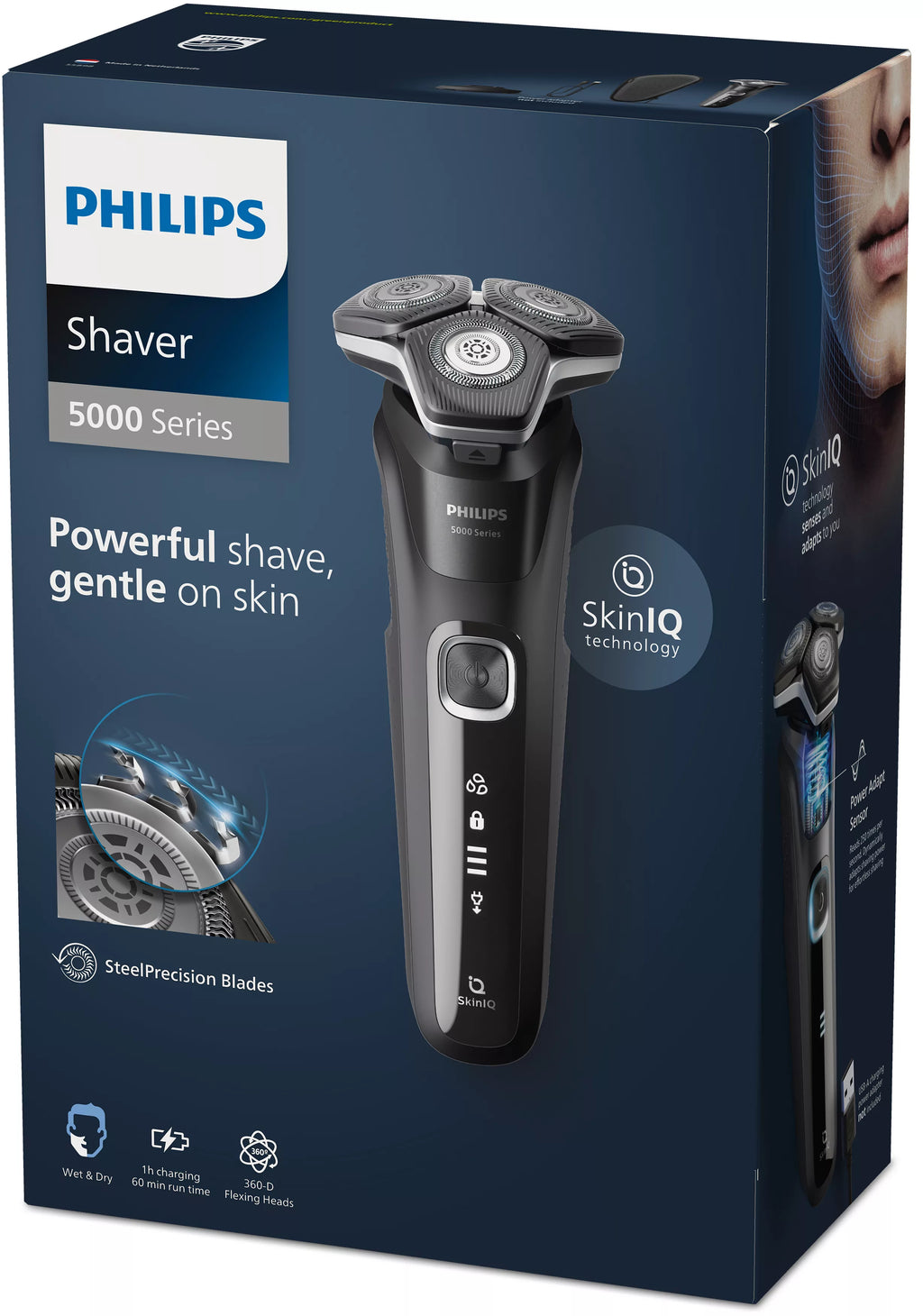 Philips SHAVER Series 5000 S5898/35 Rasoir électrique 100 % étanche
