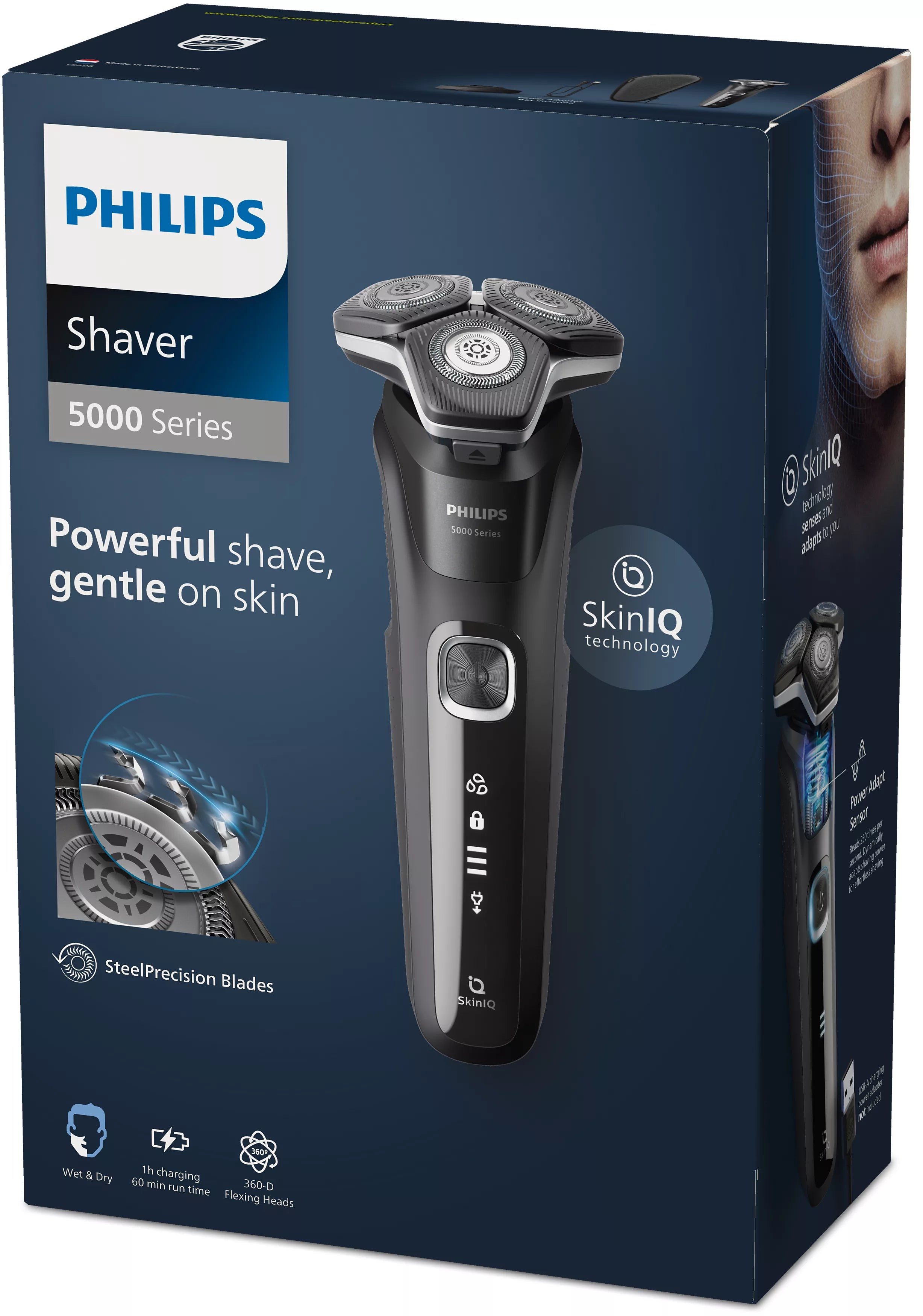 Philips SHAVER Series 5000 S5898/35 Rasoir électrique 100 % étanche