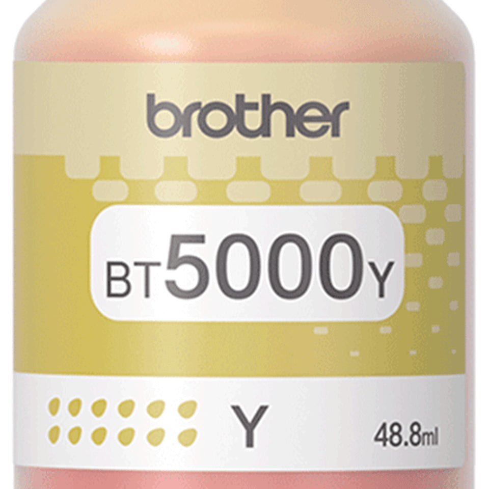 Brother BT5000Y cartouche d'encre Original Rendement extra (super) élevé Jaune