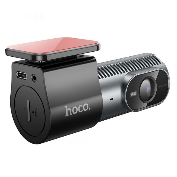 Hoco Dash Camera DV13, 720P, Wi-Fi, Black