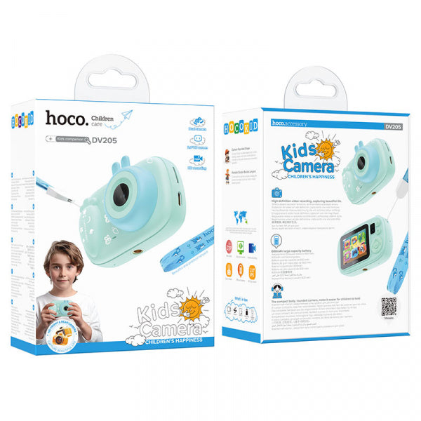 Hoco Digital Camera DV205 Kids, 720P, 1MP, Blue