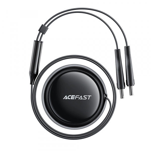 Acefast Car Charger B13, 53W, 3A, 1 x USB-A, with USB-C Cable, Black