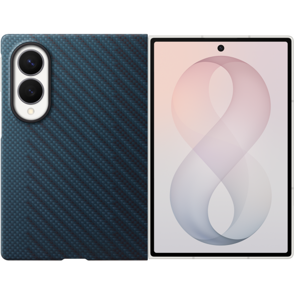 Samsung Carbon Magnet Case for Samsung Galaxy Z Fold8 F971, Navy EF-KF971SNEGWW