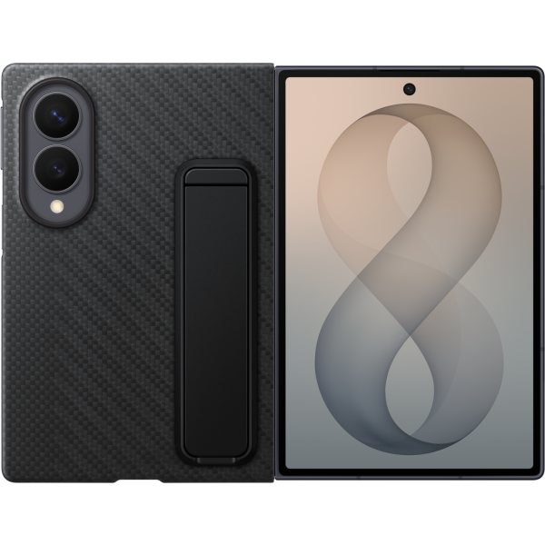 Samsung Carbon Standing Case for Samsung Galaxy Z Fold8 F971, Black EF-XF971SBEGWW