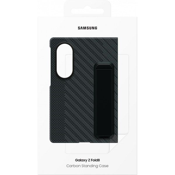 Samsung Carbon Standing Case for Samsung Galaxy Z Fold8 F971, Black EF-XF971SBEGWW