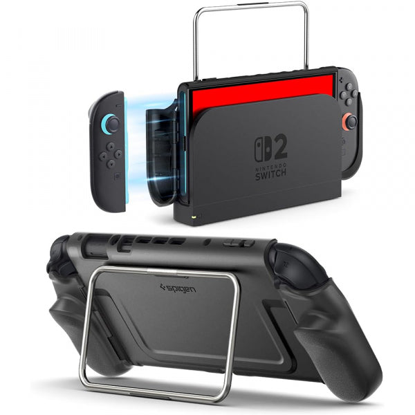 Spigen Case Dual Grip Pro for Nintendo Switch 2, Black ACS10196