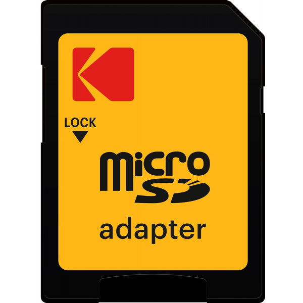 Kodak microSDXC Memory Card Ultra Performance with Adapter, 128Gb, Class 10 / UHS-1 U3 EKMSDM128GXC10HPRK