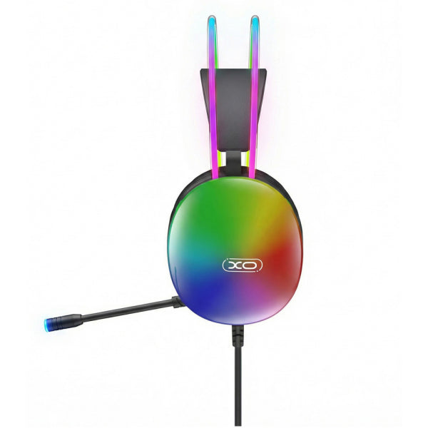 XO Design Gaming 3.5mm Headset GE11, RGB, Black