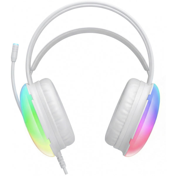 XO Design Gaming 3.5mm Headset GE11, RGB, White