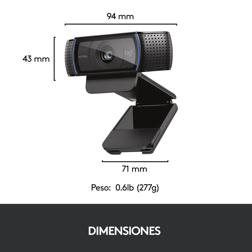 Logitech 960-001055 1920x1080 Webcam
