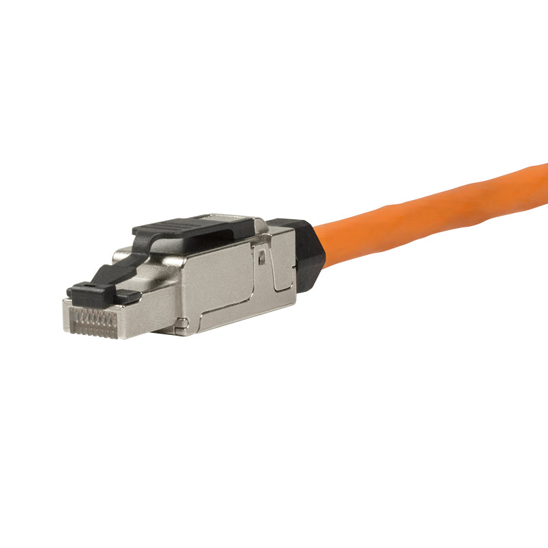 LogiLink TWP8P8FC6A Connecteur RJ45 CAT 6A S/FTP, Contacts Or, 8 mm