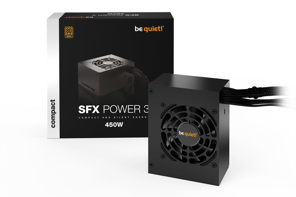 be quiet! SFX Power 3 450 W | Alimentation SFX, 80 Plus Bronze